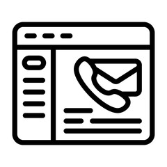 Contact section Icon