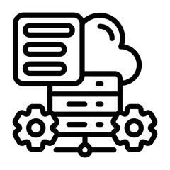 WordPress hosting features Icon