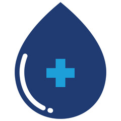 Fototapeta premium Blood Icon