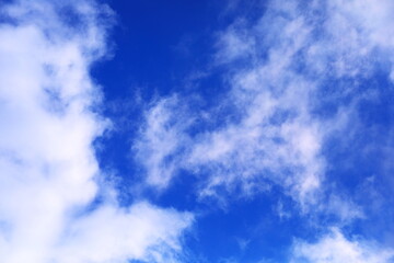 Obraz premium 青空と白い雲
