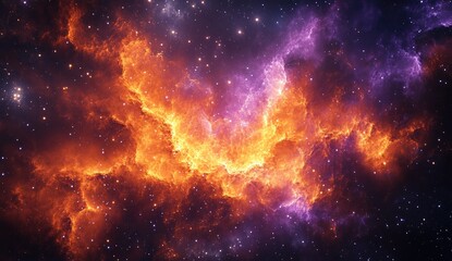 Fototapeta premium Cosmic Nebula