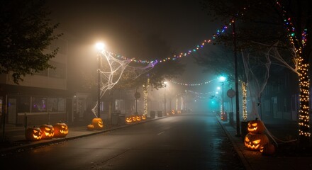 Halloween Street Decoration, Photo