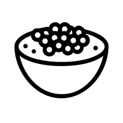 Bowl of Mustard Seeds Icon Design