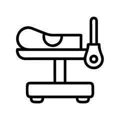 Butcher Scale Icon Design