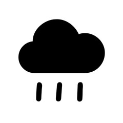Cloud with Lightning Icon Design