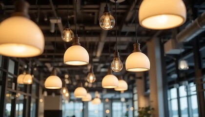 Fototapeta premium Architectural Delight: A Symphony of Lighting Design in Modern Interiors