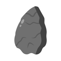 Flint Stone Tool Icon Design