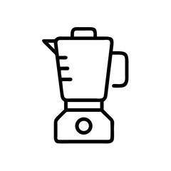 Food Processor Container Icon Design