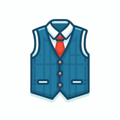 vest, clothing, jacket, isolated, illustration, safety, wear, back, front, garment, clothes, casual, outline, uniform, protection, fashion, flat, waistcoat, vector, pocket, sleeveless, apparel, design