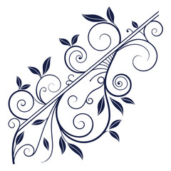 Elegant Swirl & Spiral Vector Silhouette Set – Perfect Decorative Elements for Invitations, Logos, Tattoos & Art Projects