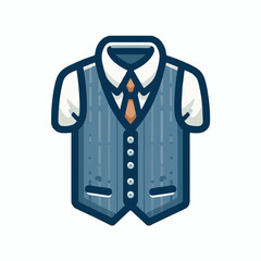 vest, clothing, jacket, isolated, illustration, safety, wear, back, front, garment, clothes, casual, outline, uniform, protection, fashion, flat, waistcoat, vector, pocket, sleeveless, apparel, design