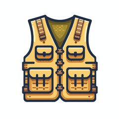 vest, clothing, jacket, isolated, illustration, safety, wear, back, front, garment, clothes, casual, outline, uniform, protection, fashion, flat, waistcoat, vector, pocket, sleeveless, apparel, design