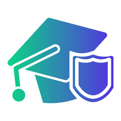 graduation Gradient icon
