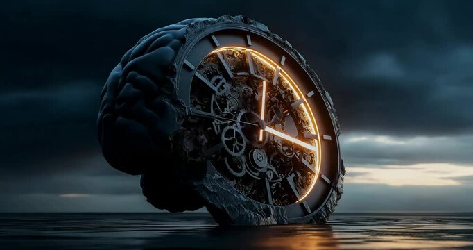 Clock Turns into Brain for Mental Health