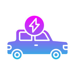 Electric Car Icon