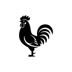 Gallic Rooster Symbol Shape Logo Icon