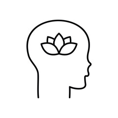 Stress relief icons vector stock illustration