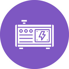 Naklejka premium Electric Generator Icon