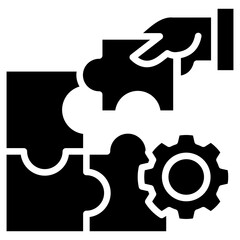 Smart Solutions glyph icon