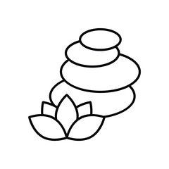 Relaxation icons vector stock illustration