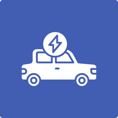 Electric Car Icon