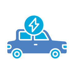 Electric Car Icon