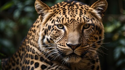 "Angry Leopard Roaring in Jungle &ndash; Wild Big Cat Expression"