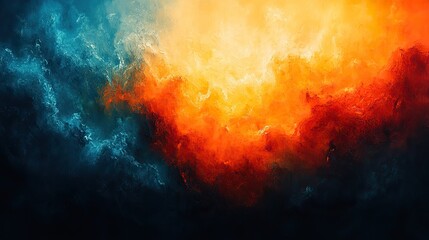 Fototapeta premium Abstract artwork evoking a feeling of mystery and anticipation