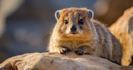 a rock hyrax 