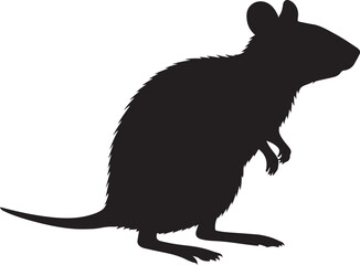 Kangaroo Rat Silhouette