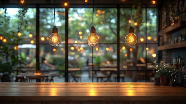 blur thai style interior restaurantbackground blurred couter coffee bar resturant cafe cafe blurred background with bokeh generative ai