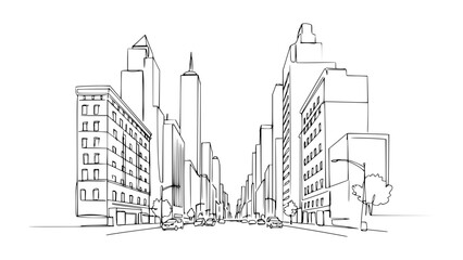 Obraz premium Seventh Avenue, Newyork