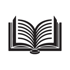 open book vector illustration