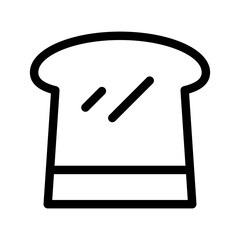 Bread Icon Vector Symbol Design Illustration