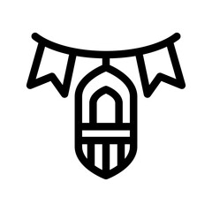 Decoration Icon Vector Symbol Design Illustration