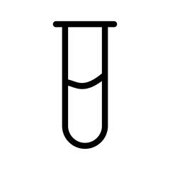 Test Tube Icon Vector Symbol Design Illustration