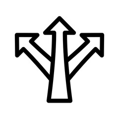 Direction Icon Vector Symbol Design Illustration