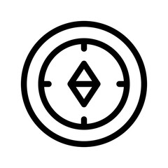Compass Icon Vector Symbol Design Illustration © yandirs