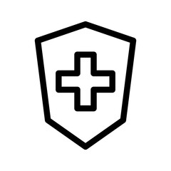 Shield Icon Vector Symbol Design Illustration