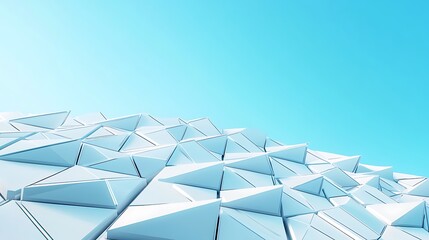 Abstract architecture background. Skyscraper with blue glass.