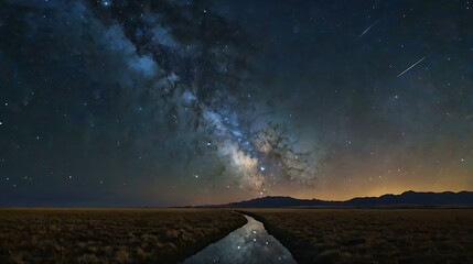 northern lights at night