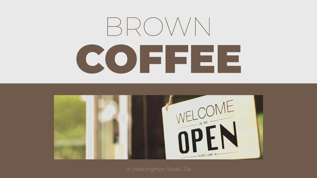 Open Banner Slide / Wide