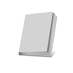 PAPER MOCKUP 136 WITH THEMES OF MODERN BLANK BOOK VECTOR FOR BRANDING OR PRESENTATIONS