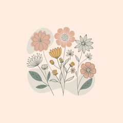abstract floral background