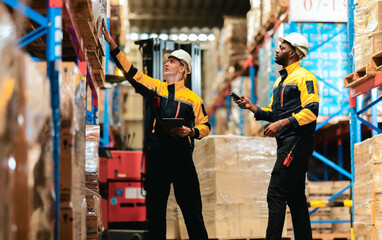 Warehouse staff count inventory for precise stock levels, timely orders, and efficient operation.
