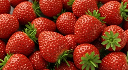 Strawberry Heap Fresh Red Fruit