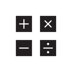 mathematical symbols glyph