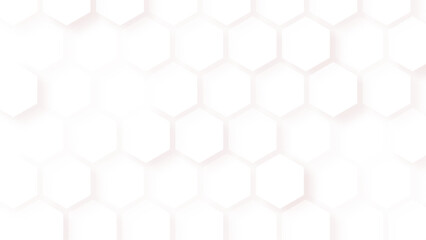 Naklejka premium Honeycomb seamless background Abstract background with hexagons and geometric pattern in honeycombs design in illustration.