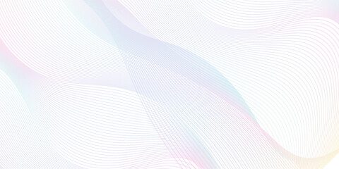 Elegant abstract pastel background with smooth curved lines and gentle gradients. modern trendy design