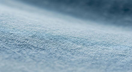 Light Blue Denim Fabric Texture Close Up Detailed Surface Material